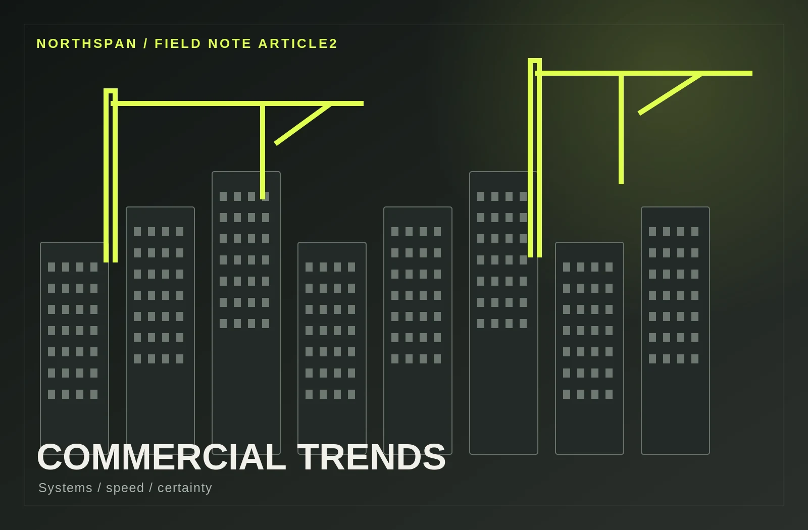 Construction trends shaping commercial projects