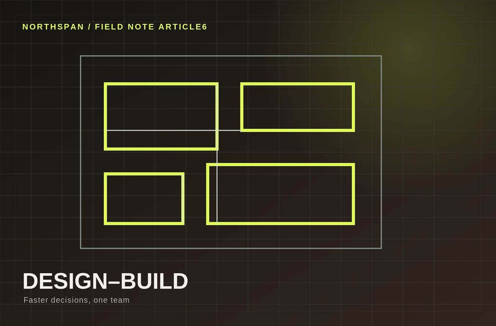 Design–build delivery for faster project decisions